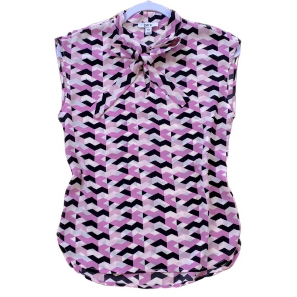 NWOT Bar III Tie Knot Blouse - Picture 2 of 6